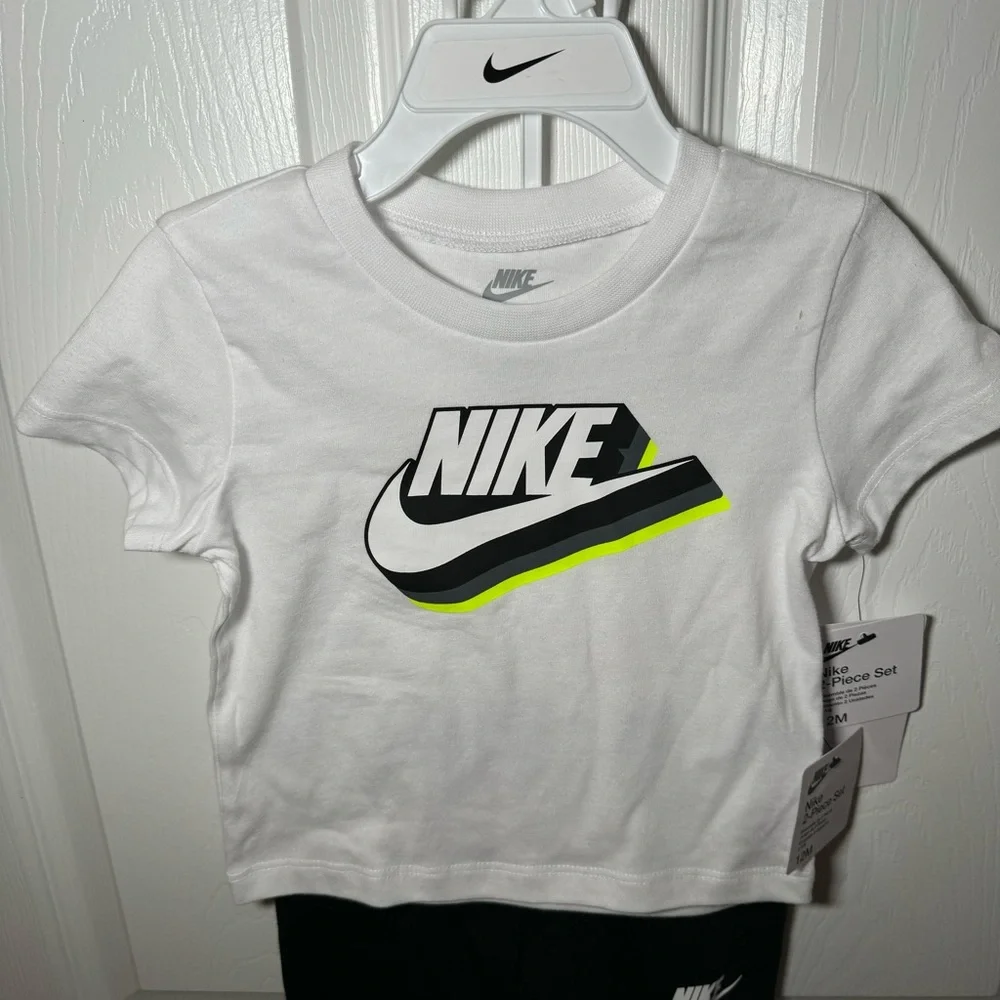 NWT Nike 12 Month Matching pants set.